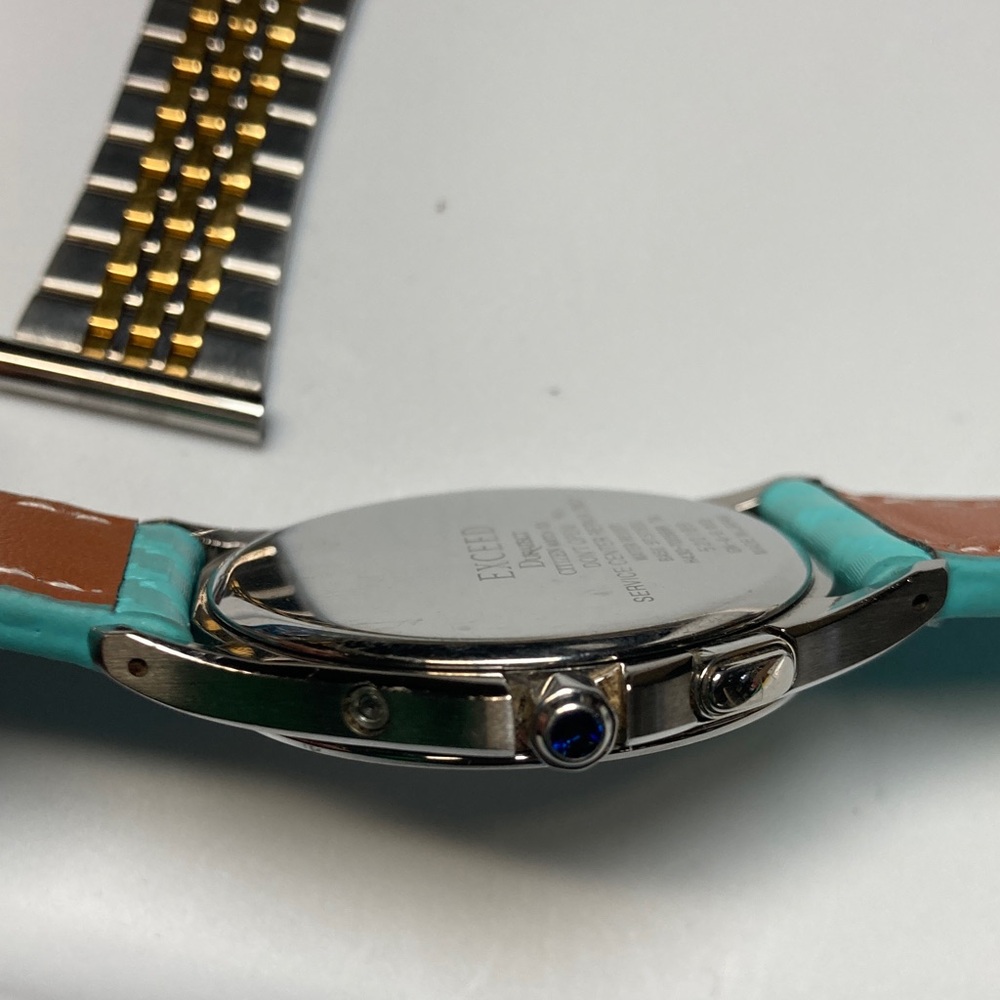 Citizen Exceed Eco Drive, H430-T005691, mother pearl dial, 2 straps - Picture 11 of 16